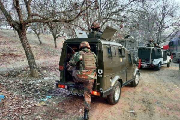 encounter between security forces and militants in Anantnag