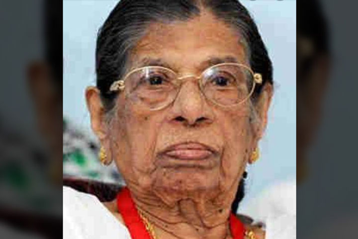 KR Gouri Amma passes away at a hospital in Thiruvananthapuram
