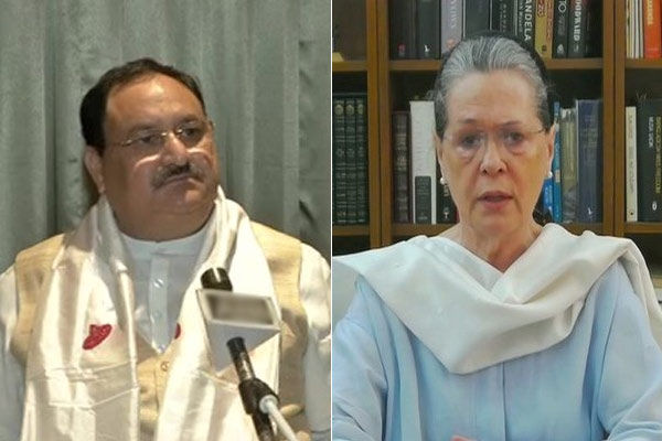 JP Nadda wrote a letter to Sonia Gandhi