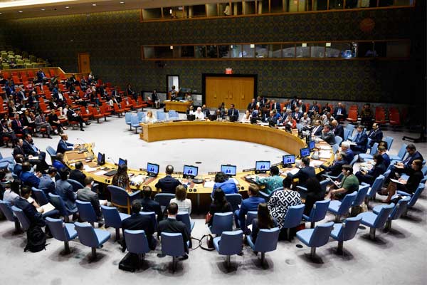 UNSC meeting on Israel-Palestine clash