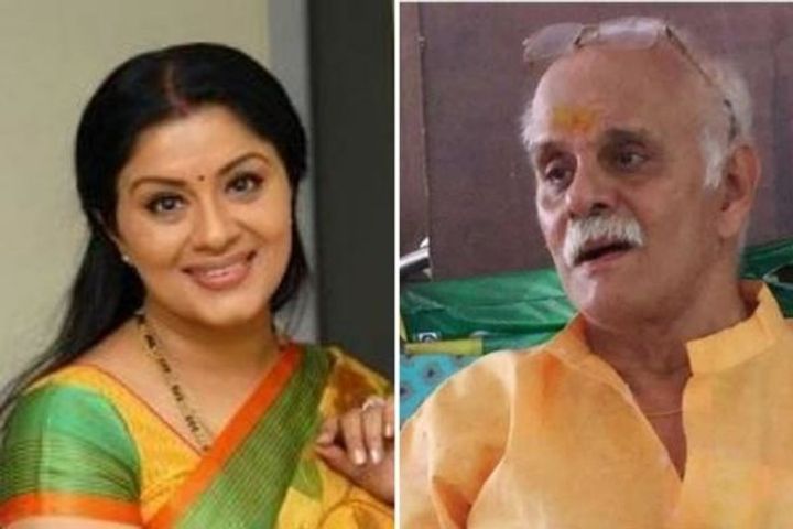 Actress Sudha Chandrans father KD Chandran dies