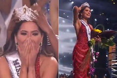 Miss Universe 2020 Miss Mexico Andrea Meza Crowned As The Winner Miss India Adline Castelino Came In