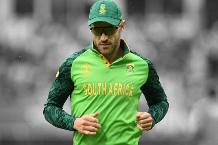 Faf du Plessis and his wife received death threats during the 2011 World Cup Faf du Plessis and his wife received death threats during the 2011 World Cup