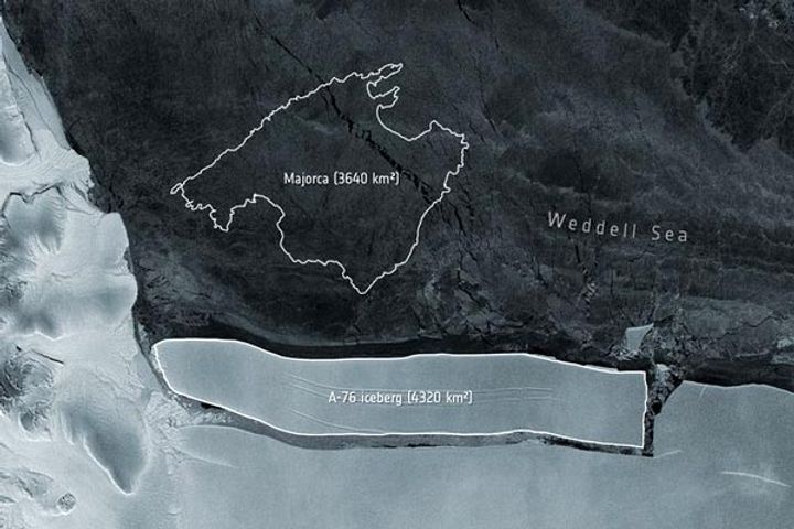 World Largest Iceberg Has Just Broken Off An Antarctic Ice Shelf