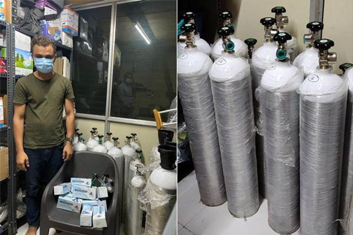 Person arrested for black marketing of oxygen in Mumbai, 25 oxygen cylinders and 12 oxygen kits reco