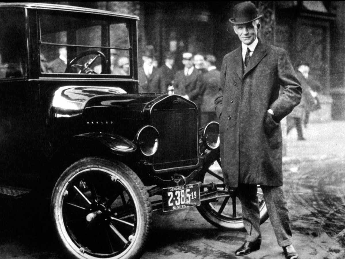 henry ford with model t