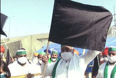 Agitators celebrating black day today, Delhi Police increases security