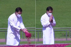 Rahul Gandhi pays tribute to former Prime Minister Jawaharlal Nehru on his death anniversary