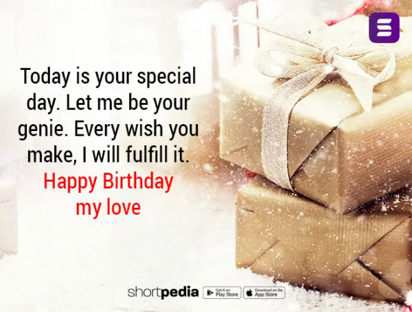 Birthday Wishes For Love