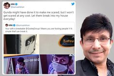 KRK Alleges Theft At His Residence Shares CCTV Footage And Says Let Them Break My House