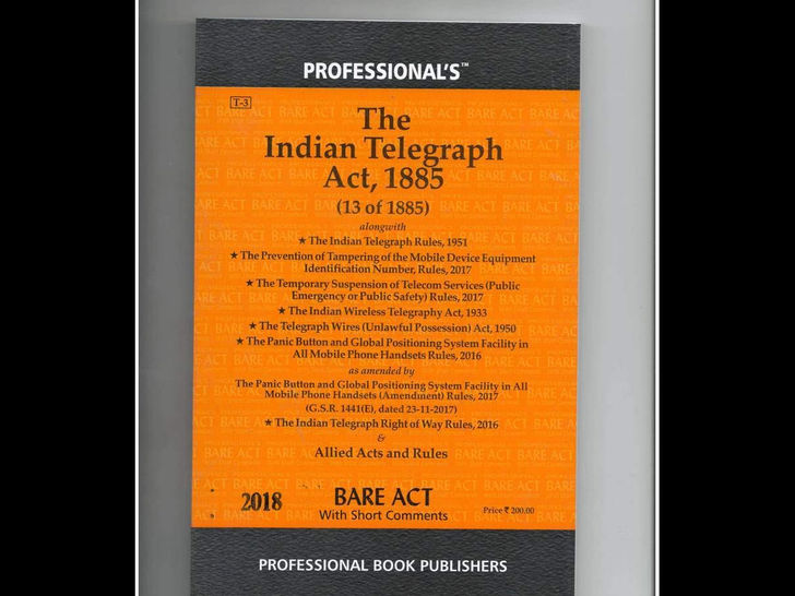 Indian Telegraph Act, 1885