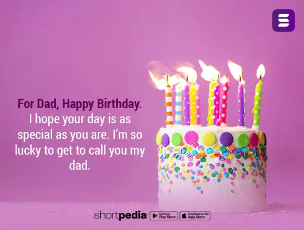 Birthday Wishes For Father