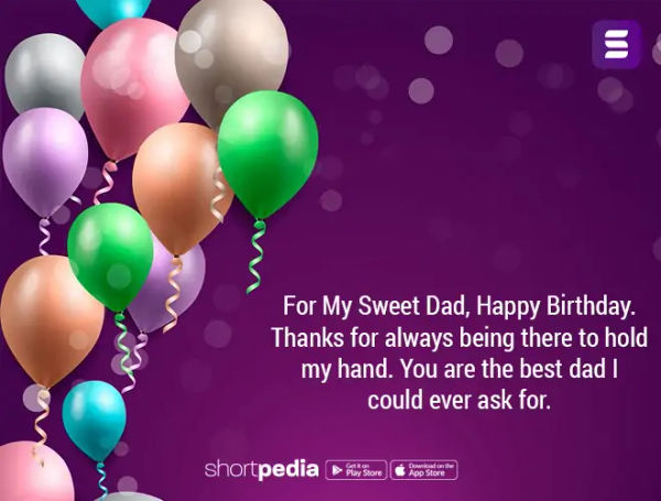 Birthday Wishes For Father