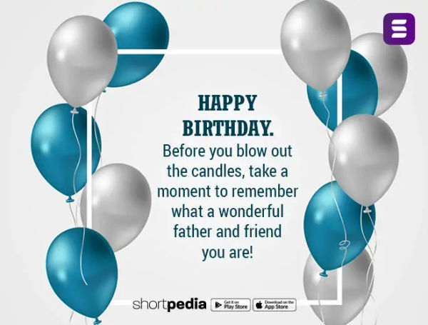 Birthday Wishes For Father