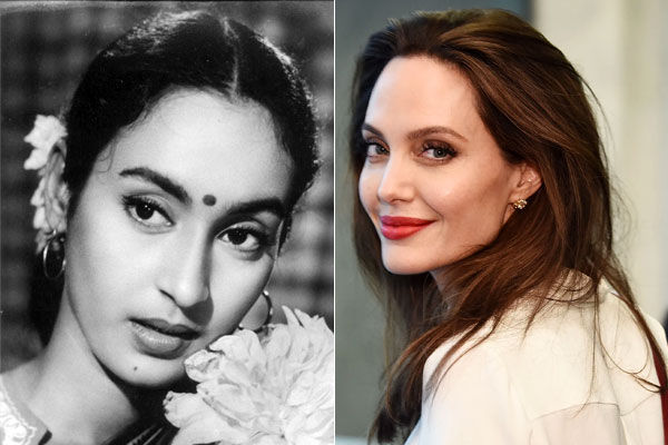 Angelina Jolie and Nootan