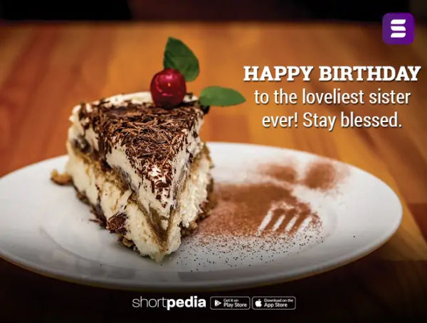 Birthday Wishes For Sister