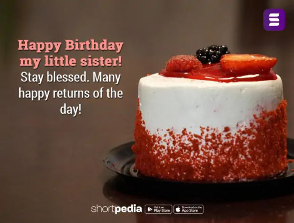 Birthday Wishes For Sister