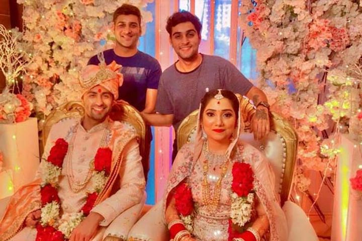 Actor Ankit Gera had a secret wedding with Rashi Puri of Indian origin.