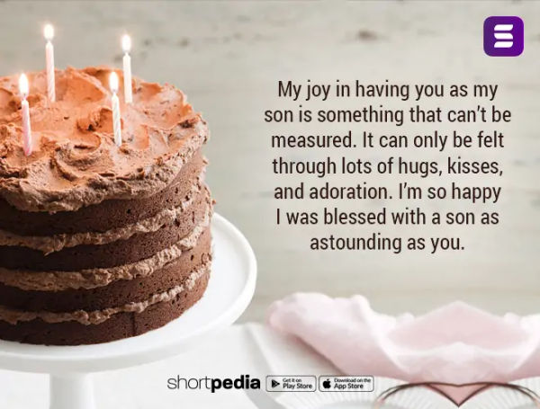 Birthday Wishes For Son