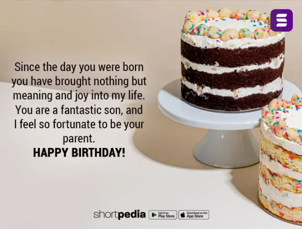 Birthday Wishes For Son