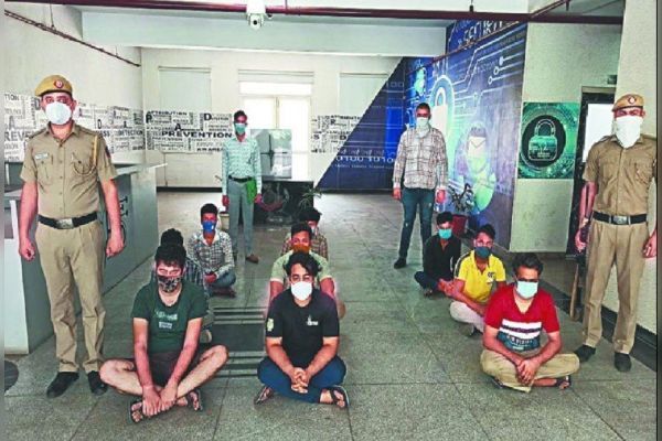 More than 9 Chinese nationals arrested for duping more than 5 lakh Indians