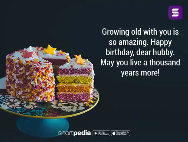 Birthday Wishes For Husband