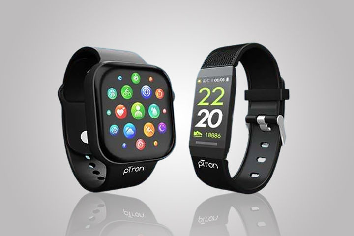 pTron launches Pulsefit smartwatch and Pulsefit fitness band