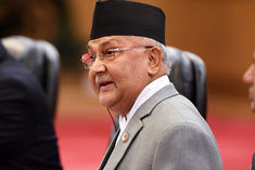 Prime Minister Oli lays the foundation of Nepal's first liquid oxygen plant