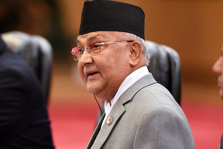 Prime Minister Oli lays the foundation of Nepal's first liquid oxygen plant