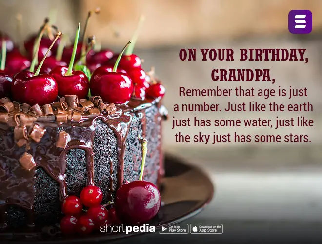 Birthday Wishes  For Grandfather