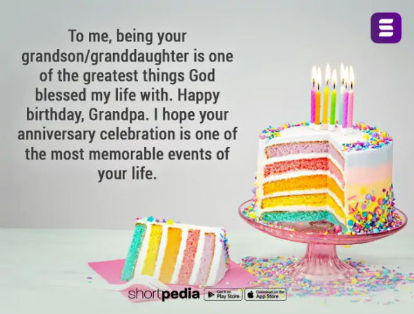 Birthday Wishes For Grandfather