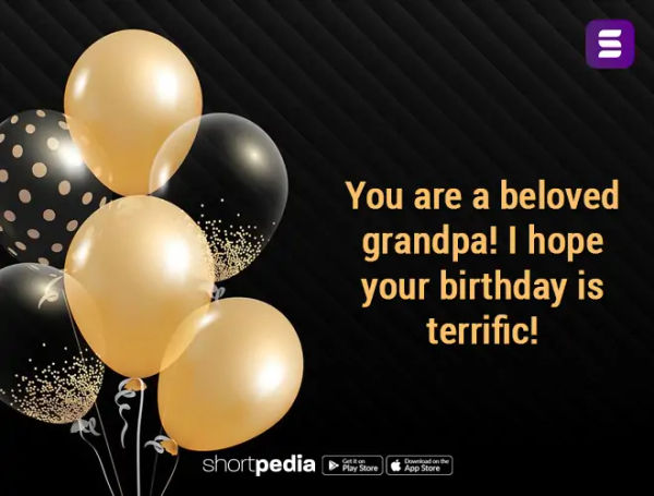 Birthday Wishes For Grandfather