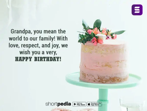 Birthday Wishes For Grandfather