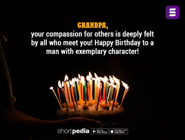 Birthday Wishes For Grandfather