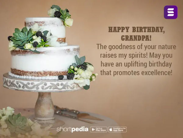 Birthday Wishes For Grandfather