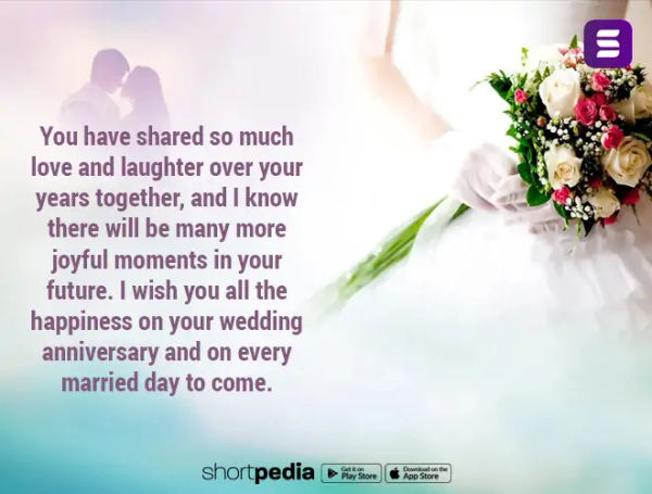 Wedding Anniversary Wishes