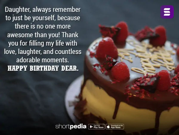 Birthday Wishes For Daughter