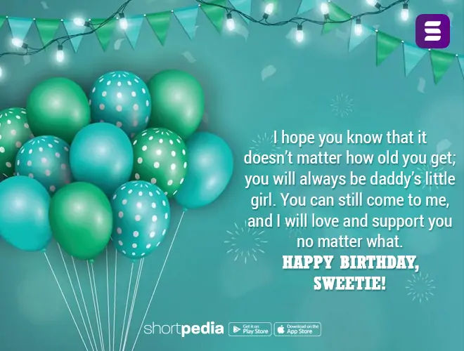 Birthday Wishes For Daughter