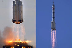 China sent a crew of three astronauts to build the space station