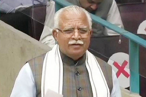 Haryana Chief Minister Manohar Lal Meets Union Home Minister Amit Shah