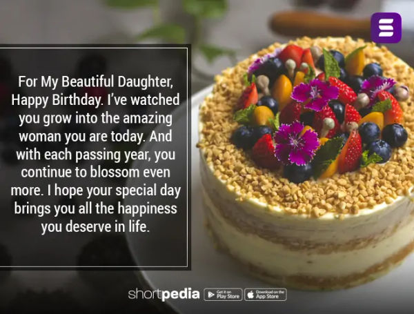 Birthday Wishes For Daughter