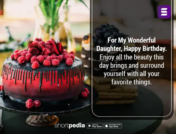 Birthday Wishes For Daughter