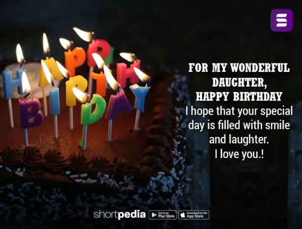 Birthday Wishes For Daughter