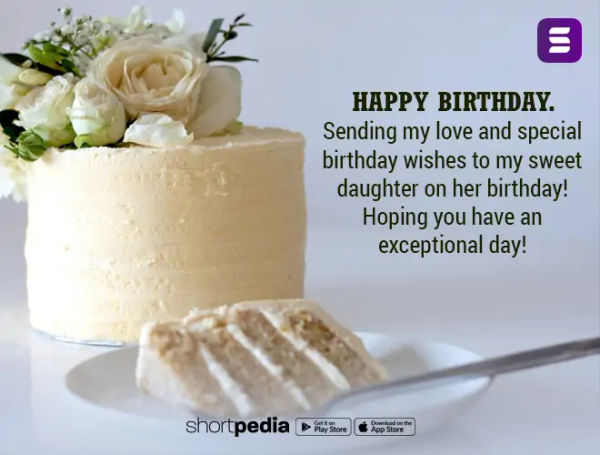 Birthday Wishes For Daughter