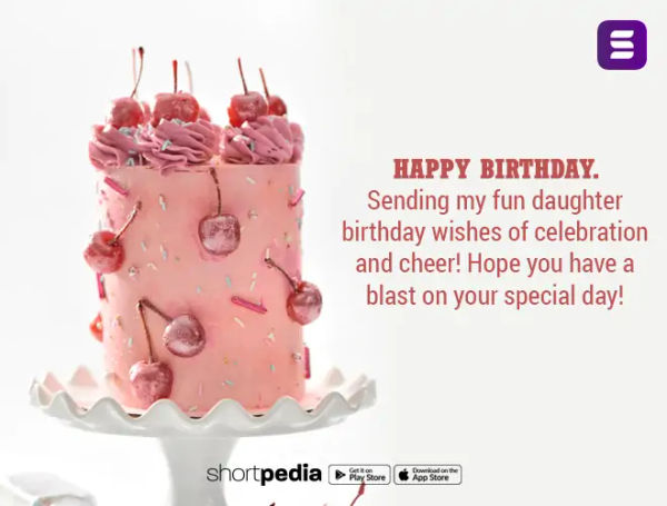 Birthday Wishes For Daughter