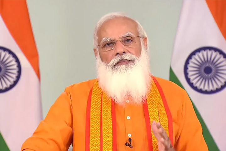 PM Modi announces launch of M Yoga app PM Modi announces launch of M Yoga app