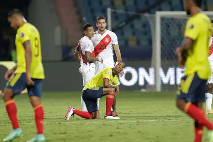Peru beats Colombia