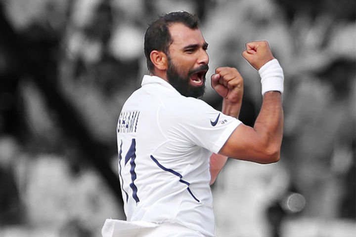 Shami on 5 wicket haul