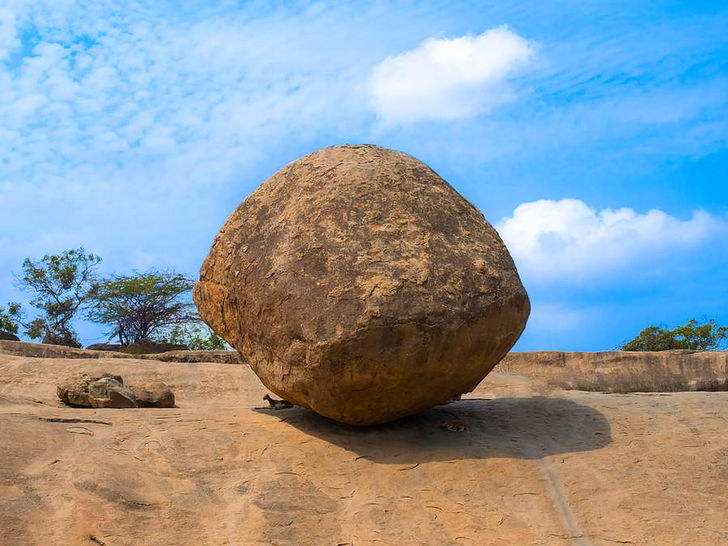 Balancing Rock In Tamil Nadu