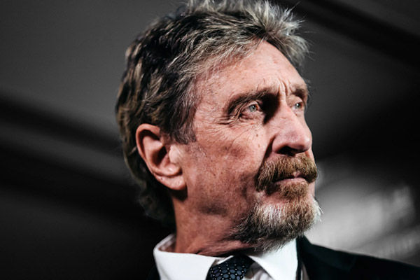 McAfee founder John McAfee commits suicide by hanging in prison